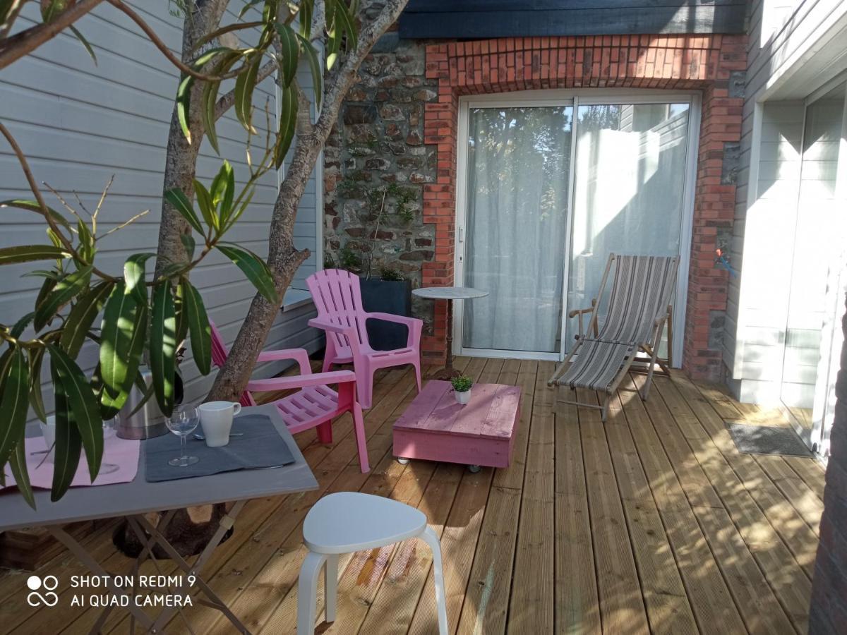 Charmant logement T2 à 2 pas de la mer Granville Exterior foto